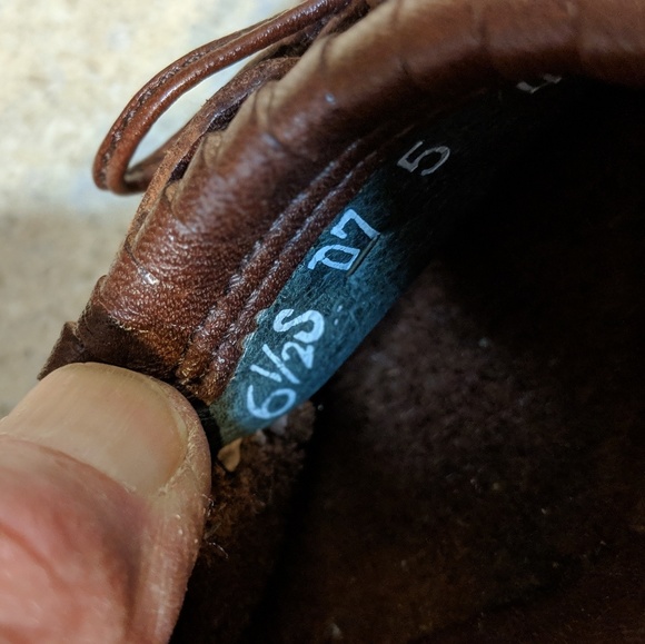 SAS brown leather loafers size 6.5 - Picture 6 of 6